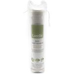 Larelle Bio-Wattepads rund, 80 Stück, GOTS Ecocert, ca. Ø57 mm, perfekt für die tägliche Schönheitspflege