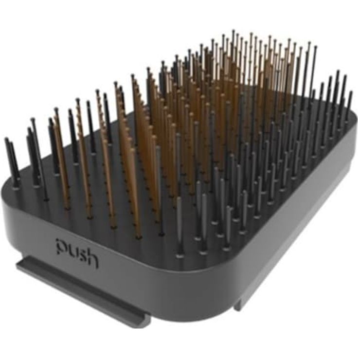 VARIS Detangler Core Haarbürste, Flach- und Paddelbürste für lockiges und nasses Haar mit patentiertem Kao Tri-Detangle-System