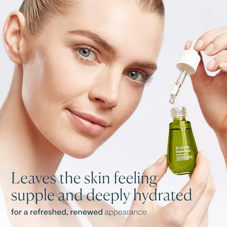 Elemis Gesichtspflege Superfood Facial Oil 15 ml Tagespflege, für Damen und Herren – Bild 2