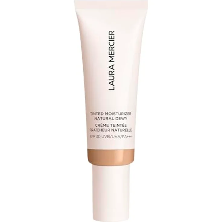 Laura Mercier Tinted Moisturizer Natural Dewy, Creme-Foundation mit LSF 30 und 16 Stunden Deckkraft, 45 ml