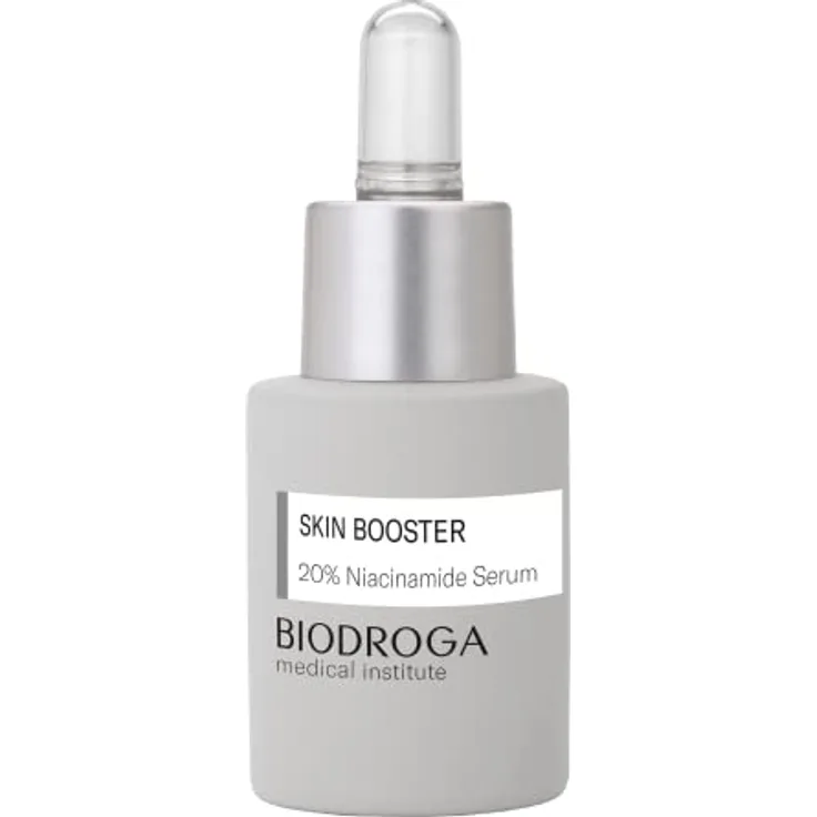 Biodroga Medical Institute Skin Booster - 20% Niacinamide Serum - 15 ml, für ein ebenmäßiges Hautbild
