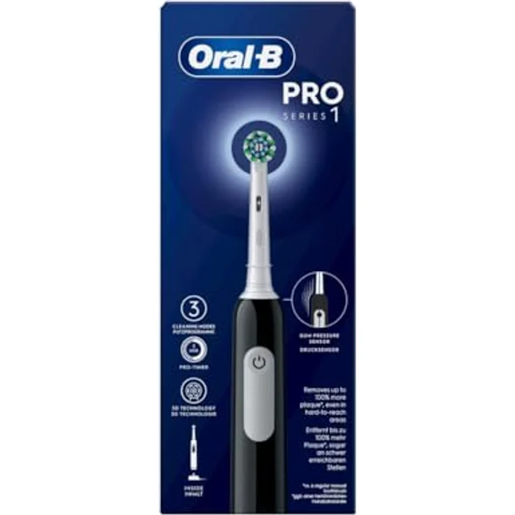 Oral-B Elektrische Zahnbürste, schwarz – Bild 3