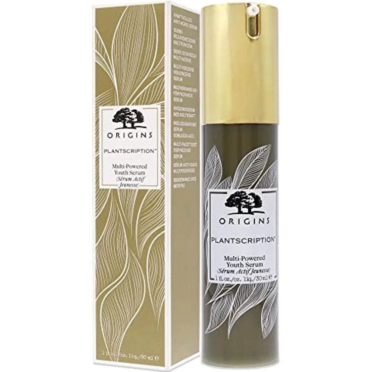 Origins Plantscriptiontion Aktivserum Jugend 30 ml, Anti-Aging-Effekt mit Liniennivellierungspeptiden, Anogeissus zur Pflege der Haut – Bild 4