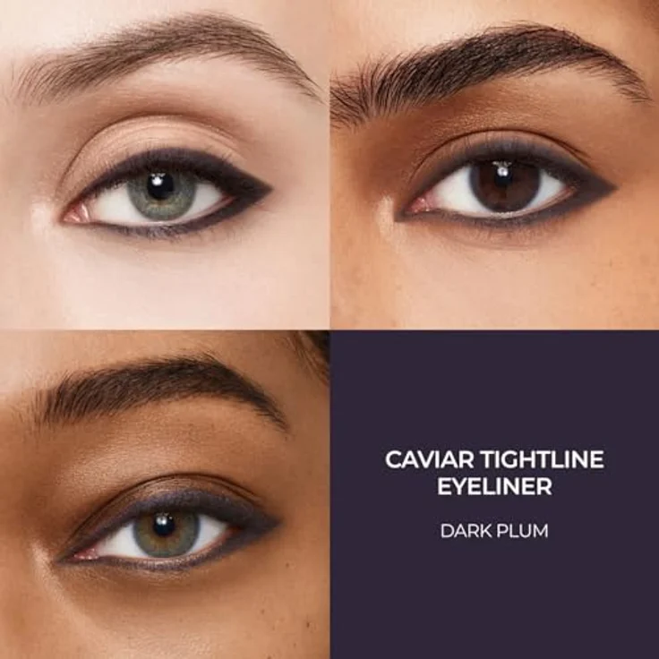 Laura Mercier Caviar Eyeliner Smoke, Eyeliner mit Hyaluronsäure und 16 Stunden Halt, 1,2 g - Dark Plum – Bild 3