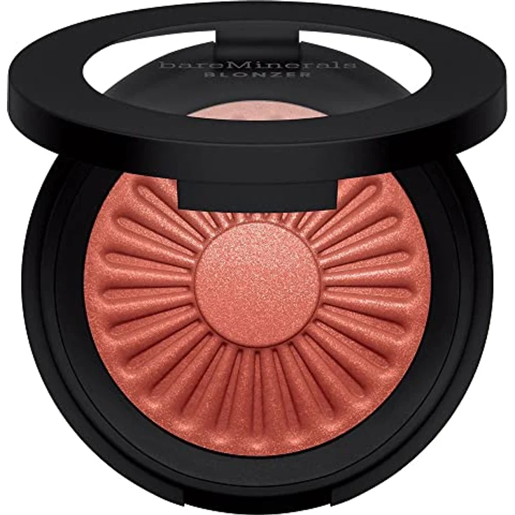 bareMinerals GEN NUDE BLONZER Blush Damen, 3,8 g, Hybrid Blush + Bronzer in Kiss of Pink, vegan, talkfrei, mineralische Pigmente – Bild 1