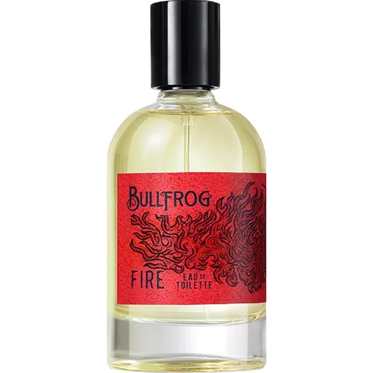 Bullfrog Eau de Toilette Elements Fire 100 ml, Herrenduft mit spritzigen Zitrusnoten und Patchouli