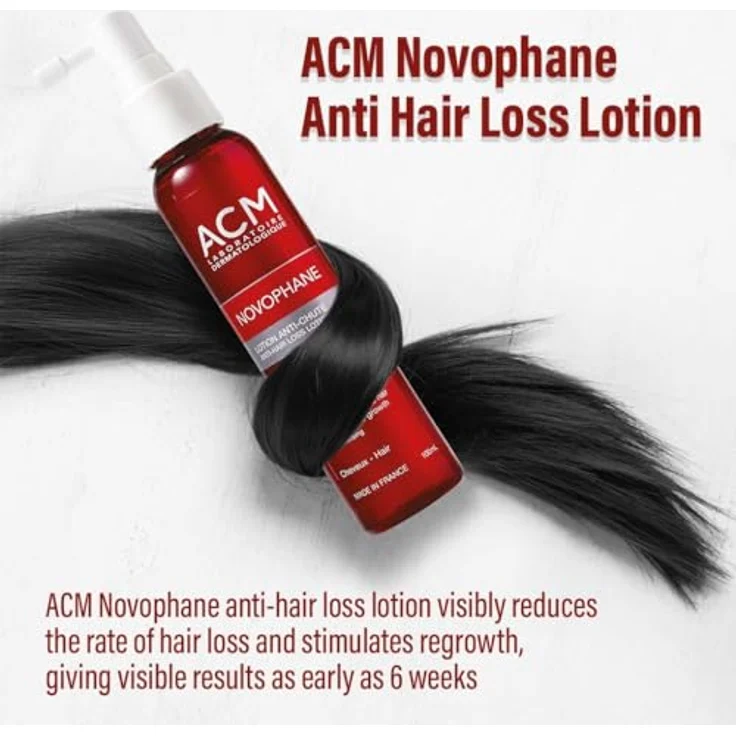 ACM Novophane Anti-Drop Lotion, Haarkur gegen Haarausfall mit Vitaminen und ätherischen Ölen, 100 ml – Bild 5