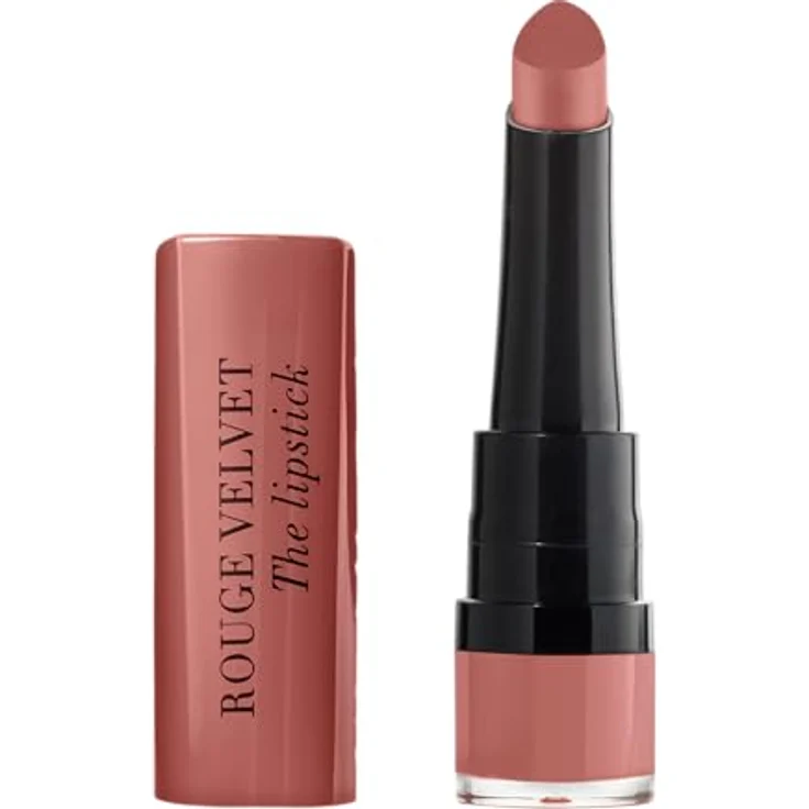 Bourjois Rouge Velvet The Lipstick Lippenstift 47 Rose Brûlé 2.4g, Bis zu 24 Stunden lebendige Farbe, samtiger Effekt – Bild 2