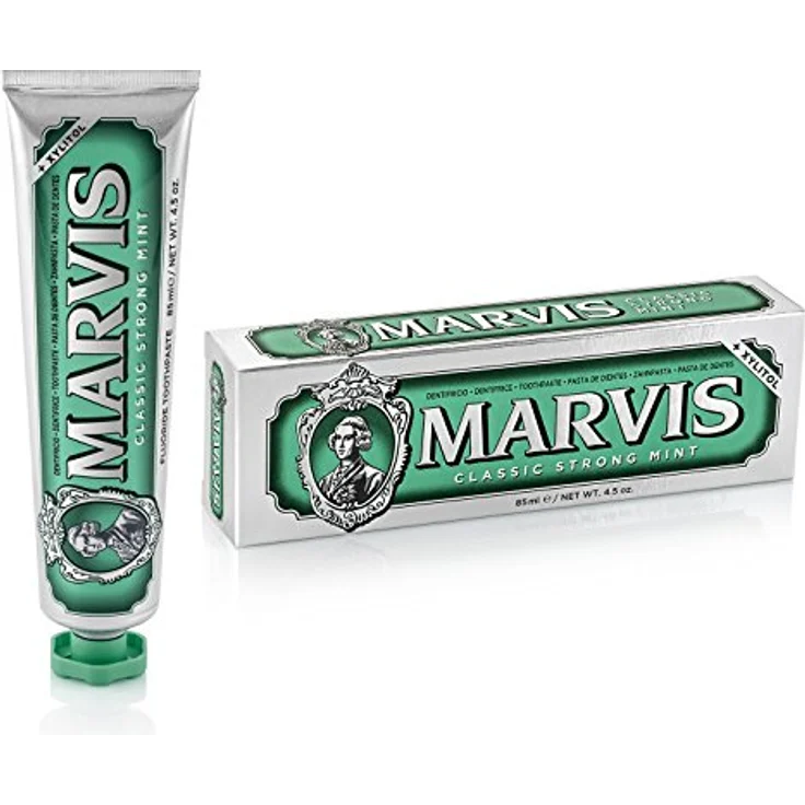 Marvis Classic Starke Minze 85 ml, für saubere Zähne & frischen Atem – Bild 2
