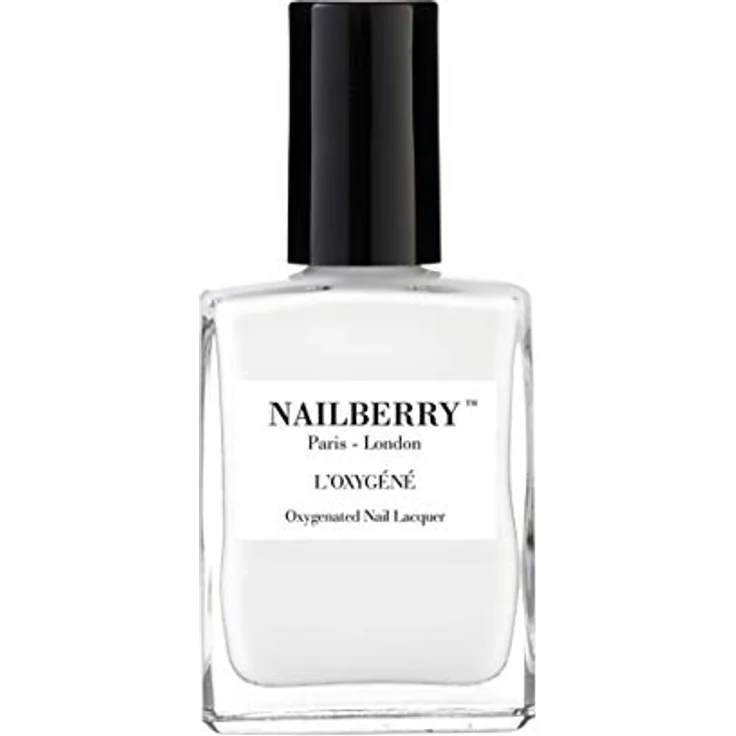 NAILBERRY L'Oxygéné Flocon, 15 ml Nagellack, atmungsaktiv, 12 free, vegan, hochpigmentiert, UV-geschützt – Bild 1