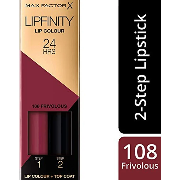 Max Factor Lippenstifte Lipfinity Lippenstift 108 Frivolous 4.0 g – Bild 2