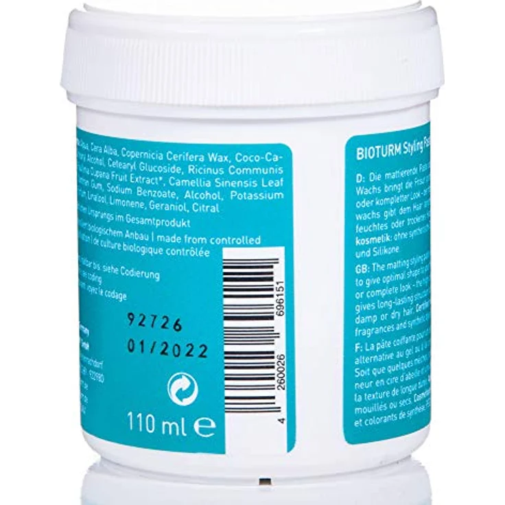 Bioturm Styling Paste Nr. 124, 110 ml – Bild 4