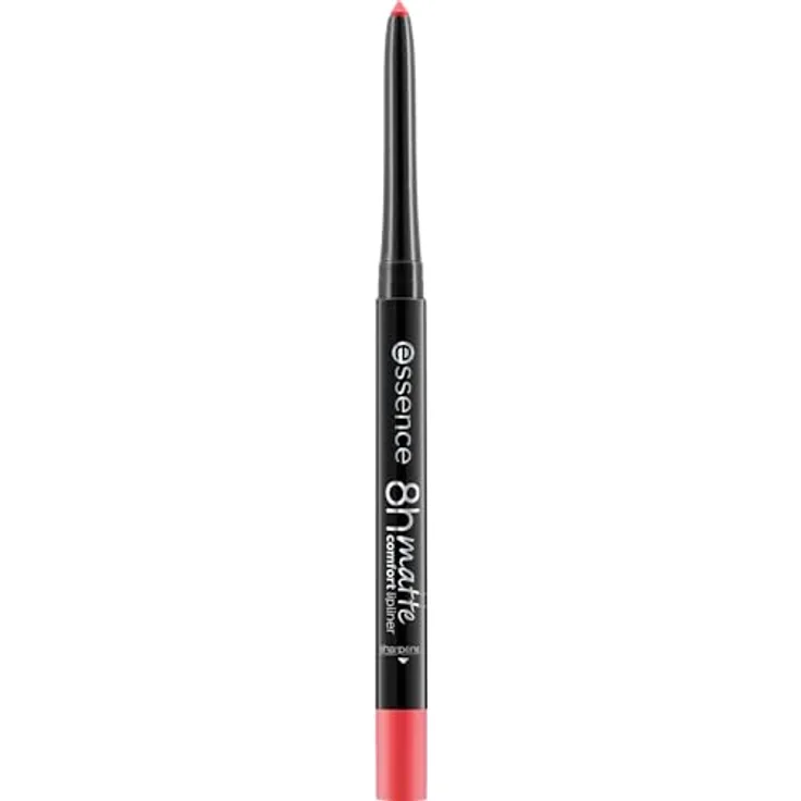 essence 8h MATTE comfort lipliner, Nr. 09, Rot, langanhaltend, sofortiges Ergebnis, matt, vegan, wasserfest, ohne Konservierungsstoffe, ohne Parabene, 1er Pack (0.3g)