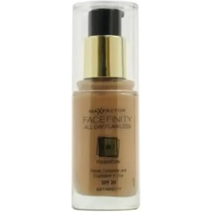Max Factor Face Finity All Day Flawless 3In1 Foundation 77 Soft Honey 30 ml – Bild 2
