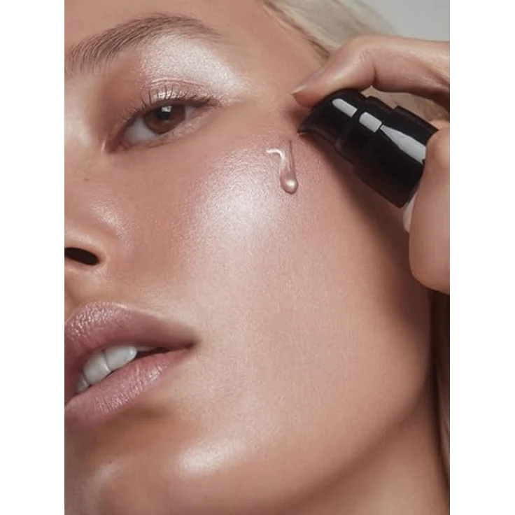 uG UND GRETEL BERLIN VLITTER Highlighter - Feuchtigkeitsspendend, Vegan, Natürliche Inhaltsstoffe, Langanhaltender Glow - Cool Moon 01 30ml – Bild 3