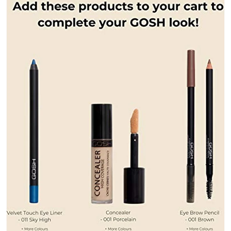 Catchy Eyes Wimperntusche Waterproof #001-Black 8 ml – Bild 7