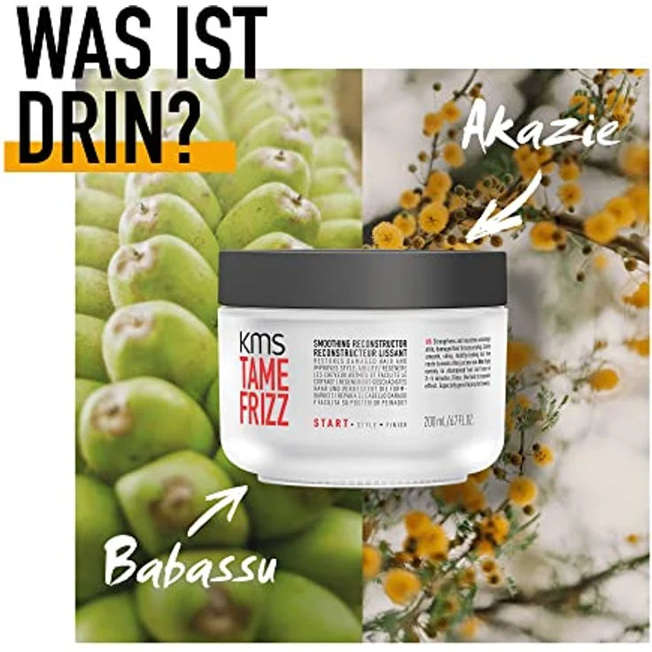 KMS Tame Frizz Start Smoothing Reconstructor Maske 200 ml – Bild 4