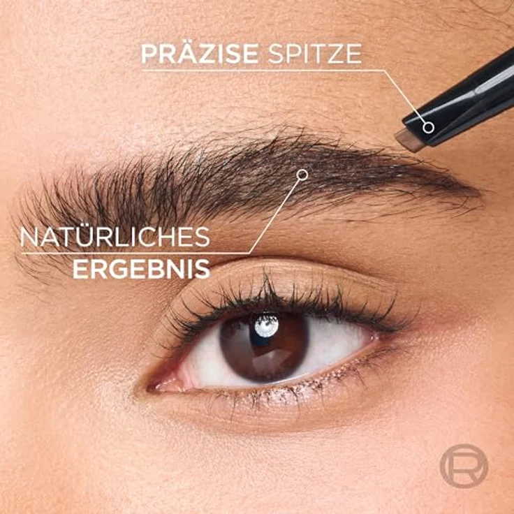 L’Oréal Paris Infaillible 24h Filling Triangular Pencil, wasserfester Präzisionsaugenbrauenstift, Farbton 05 Light Brunette, 1 ml – Bild 6