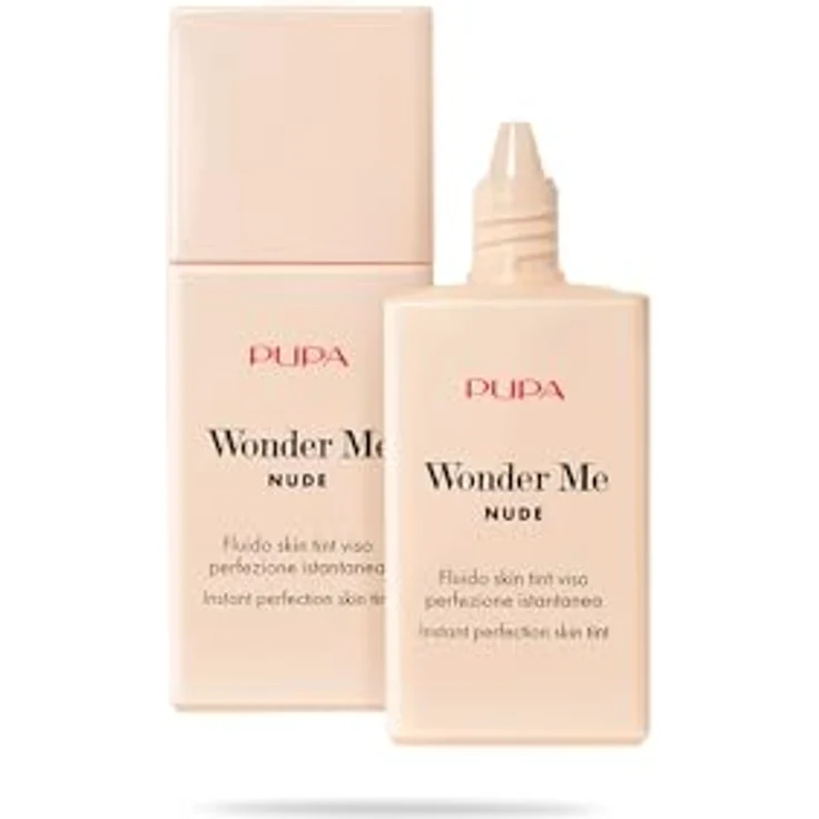 Pupa Wonder Me Nude Fluid Skin Tint, Foundation für sofortige Perfektion, 30 ml, Farbe 020 Almond – Bild 2
