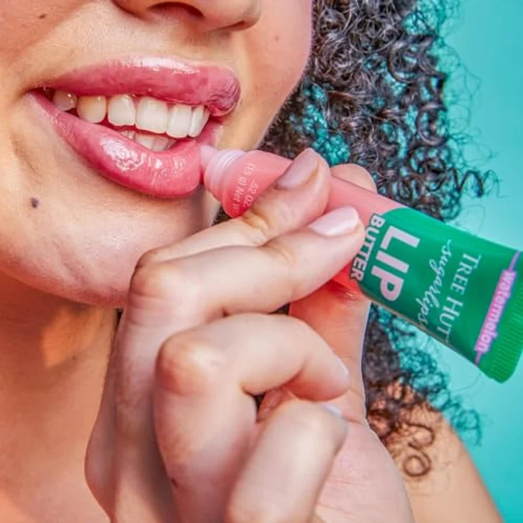 Tree Hut Watermelon Lippenbalsam, 15 g, intensive Feuchtigkeitspflege für empfindliche Lippen – Bild 7