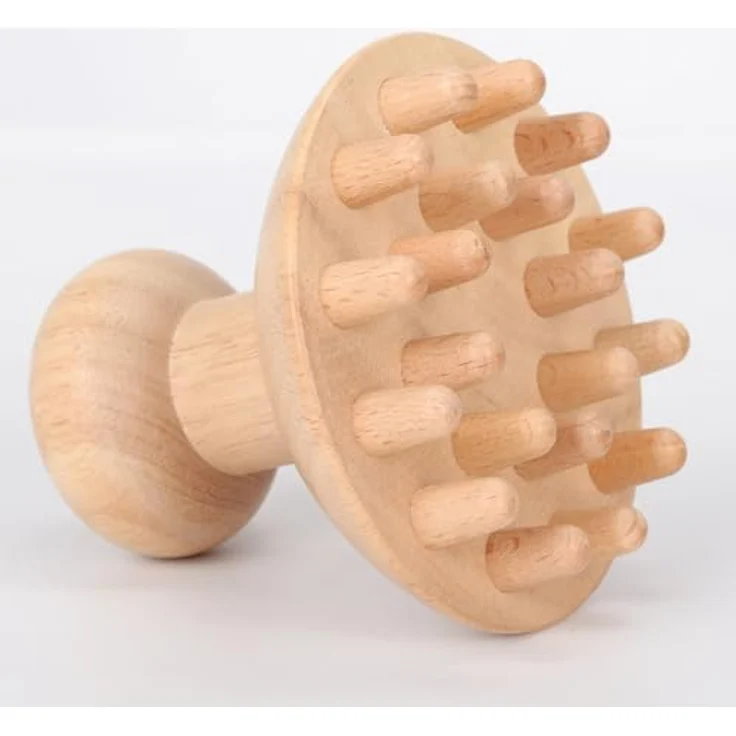 HABYS 4-teiliges Holz-Massagewerkzeug-Set, Professionelle Massageinstrumente für Gesicht, Rücken, Hände & Körper, Ergonomisches Design, Langlebiges Holz – Bild 5
