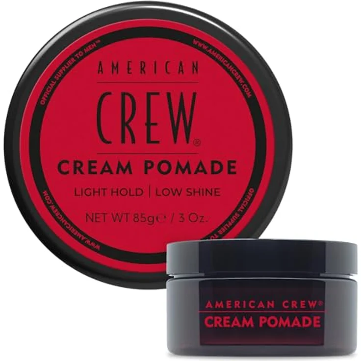American Crew Cream Pomade, Haarpomade mit leichtem Halt und glänzendem Finish, 85 ml – Bild 1