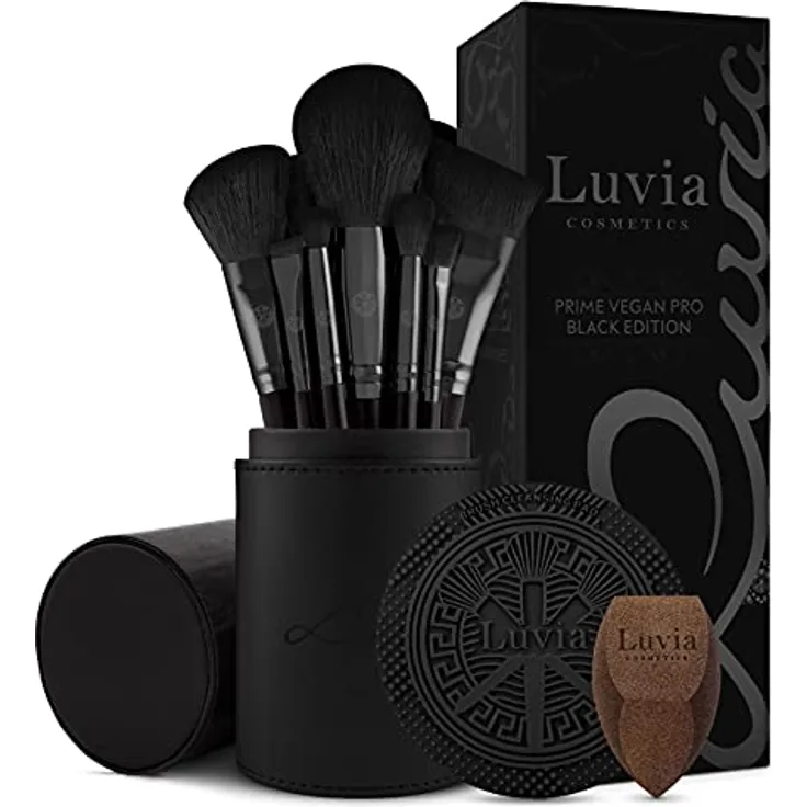 Luvia Pinselsets Prime Vegan Pro - Black Edition Pinselset Pinsel