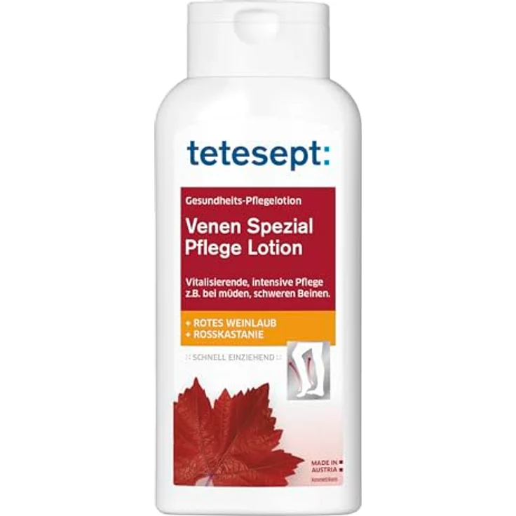 tetesept Venen Spezial Pflege Lotion, 1er Pack (1 x 250 ml) – Bild 2