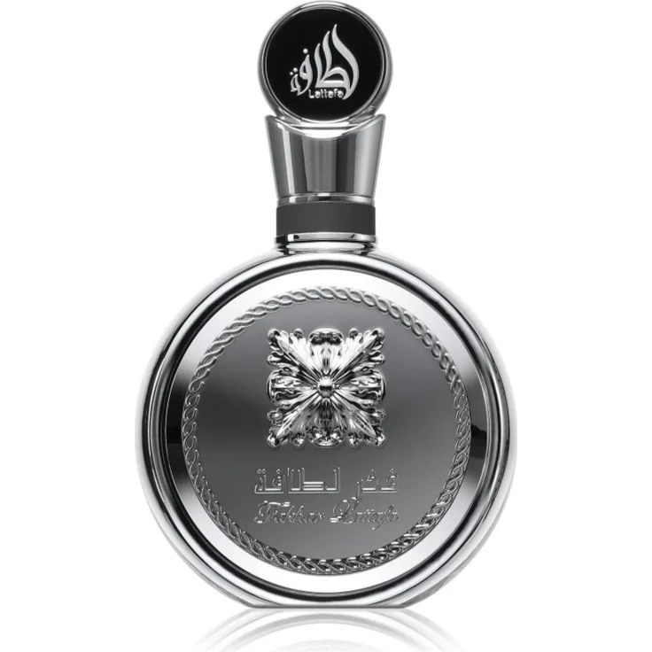 Lattafa Fakhar Platin EDP Unisex, 100 ml, würziger Zitrusduft mit Kräuternoten und Holzakkorden