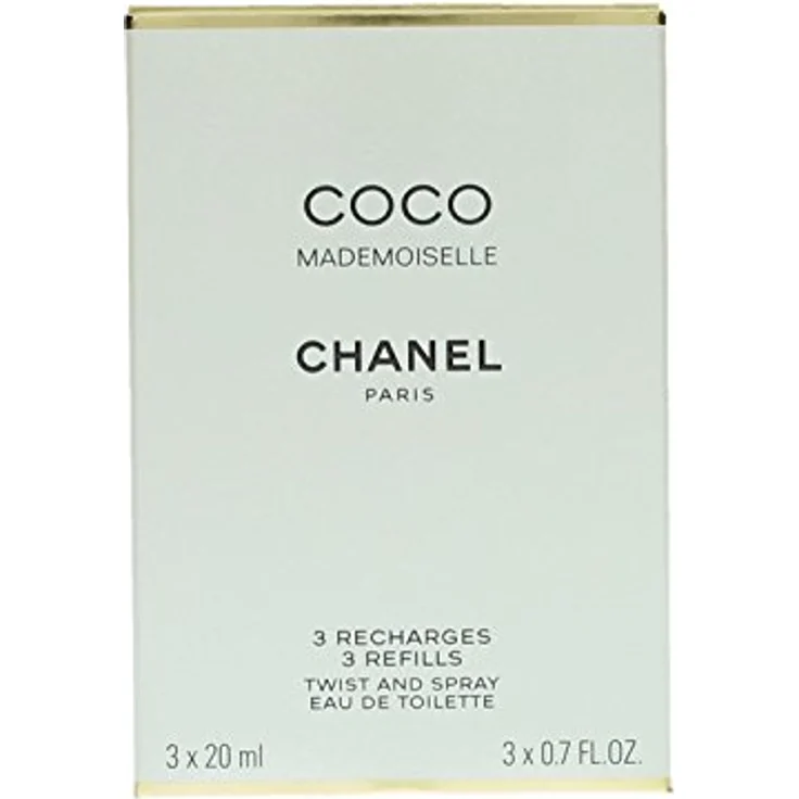Chanel Coco Mademoiselle ohne Zerstäuber Set Eau de Toilette (EdT) 3 x 20 ml – Bild 2