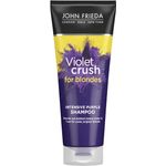 John Frieda Violet Crush Intensiv Purple Shampoo für brasses, blondes Haar, 250 ml