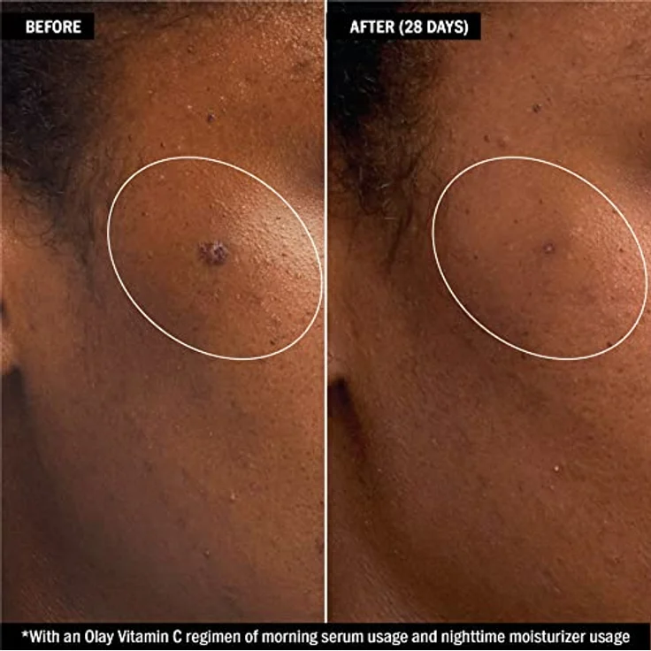 Olay Regenerist Tagescreme mit Vitamin C und AHA 24, 50ml - feuchtigkeitsspendendes Gel für strahlende Haut – Bild 5