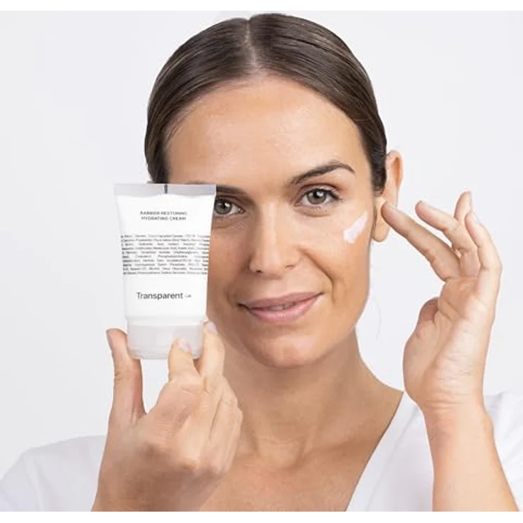 Transparent Lab Barrier Restoring Hydrating Cream, ultra-feuchtigkeitsspendende Gesichtscreme mit Hyaluronsäure und Antioxidantien, 50ml – Bild 3
