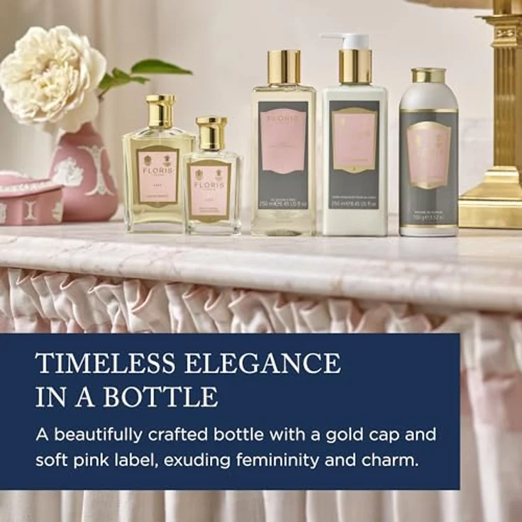 Floris London Lily Eau de Toilette (10 ml), bezaubernder Blumenduft mit ägyptischem Jasmin und bulgarischer Rose, ideal für den täglichen Gebrauch – Bild 4