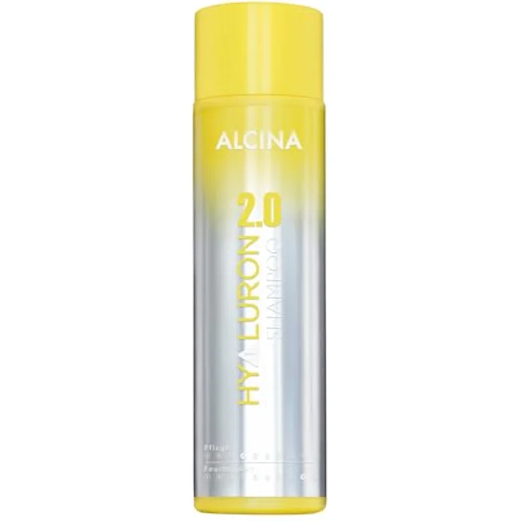 Alcina Hyaluron 2.0 Shampoo (250 ml) - Shampoo für trockene & spröde Haare - Glanz & Geschmeidigkeit - verhindert Hitzeschäden bis zu 230°C - Haarpflege mit Hyaluronsäure & Kaktusfeigenextrakt – Bild 1