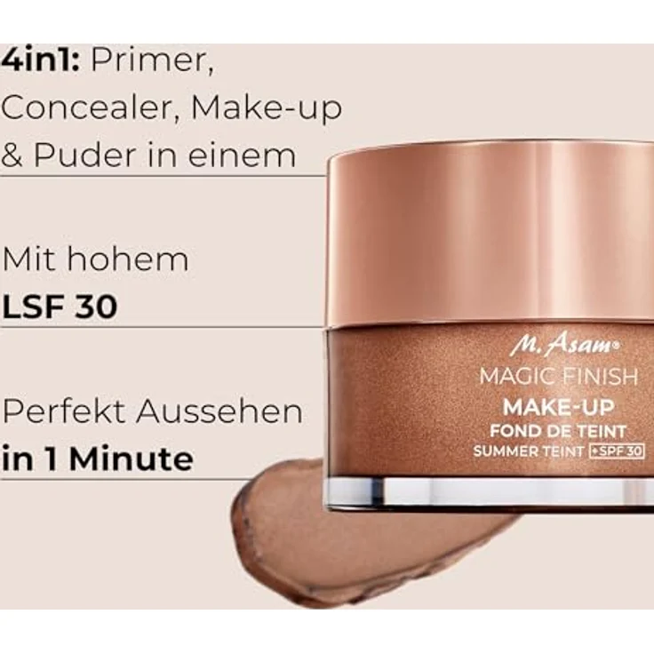 M.Asam Magic Finish Summer Foundation Mousse 30 ml  – Bild 2