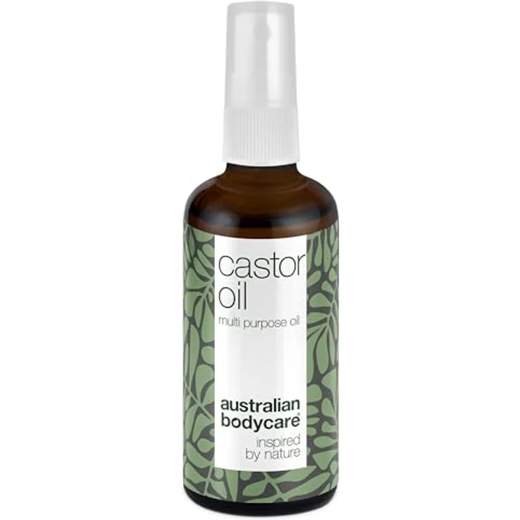 Australian Bodycare Rizinusöl (100 ml) mit Teebaumöl | Organisches Castor Oil für Wimpern, Augenbrauen & Haare, Hautfeuchtigkeitscreme gegen trockene Haut - Trockenes Haar – Bild 1