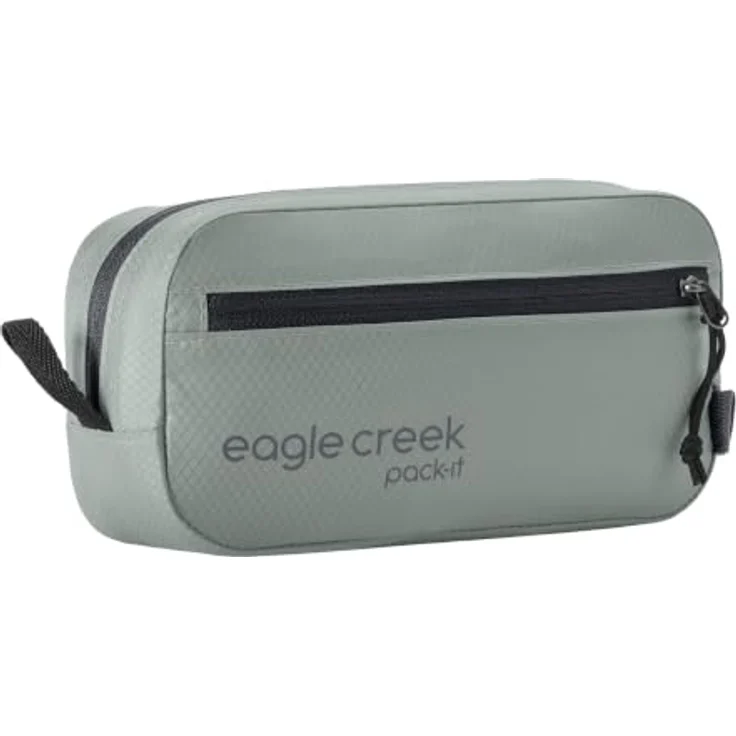 Eagle Creek Pack-It Kulturbeutel XS, silberfarben, 20 cm x 6 cm x 10 cm aus 100% Polyester – Bild 1