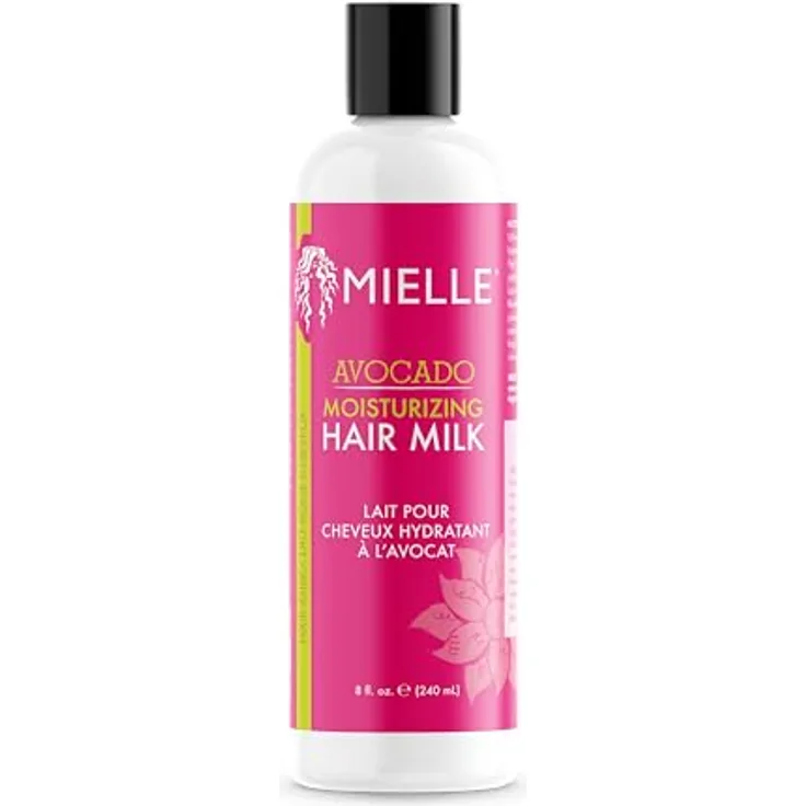 Mielle Avocado Feuchtigkeitsspendende Leave-In Haarmilch, Bio, 227 ml, für alle Haartypen, tierversuchsfrei und vegan
