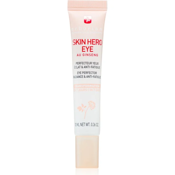 Erborian Skin Hero Eye Perfector, Feuchtigkeitsfluid gegen Schwellungen und Augenringe, 10 ml