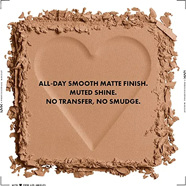 NYX Professional Makeup Can't Stop Won't Stop Mattifying Powder, mattierendes Puder in Farbton 07 Caramel, 6 g – Bild 2