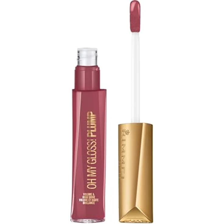 Rimmel Oh My Gloss Plump Lippen Vergrössender Lipgloss 211 Mauve Mama 6,5 Ml – Bild 3