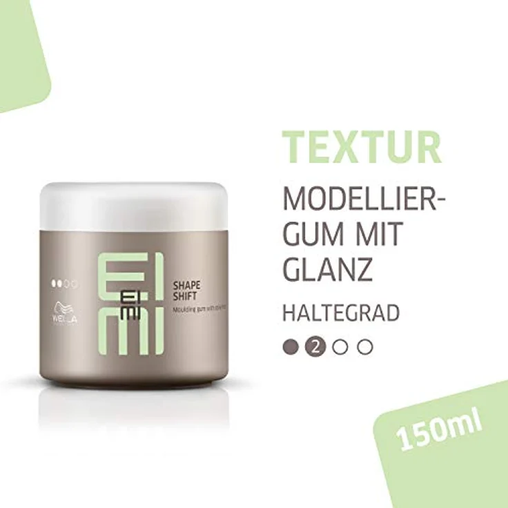 Wella EIMI Shape Shift – elastische Modelliercreme mit Glanz-Finish für einen definierten Look – formende Haarcreme mit UV-Schutz für die Haare – 1 x 150 ml – Bild 2