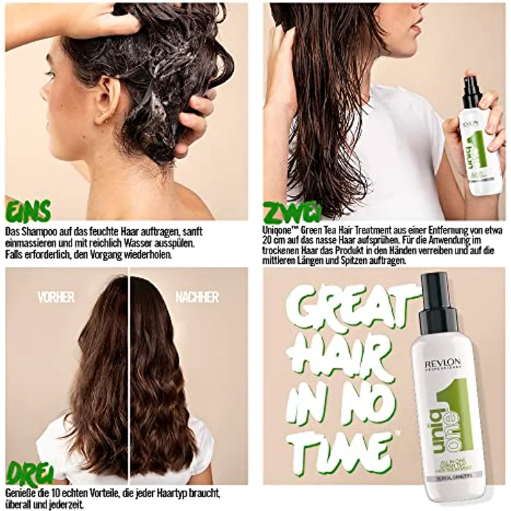Uniq One Hair Treatment Green Tea 150 ml – Bild 4