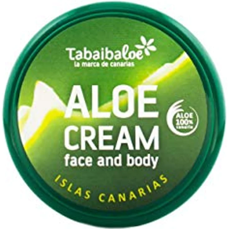 Tabaibaloe Gesichtscreme und Körper Aloe Vera, 50 ml Reisegröße für intensive Feuchtigkeit und Pflege – Bild 1