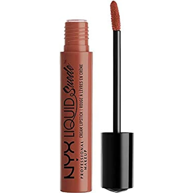 NYX Professional Makeup Liquid Suede Cream Lipstick, samtig-weicher Lippenstift mit aufregend mattem Finish, 4 ml, Sandstorm 07 – Bild 1