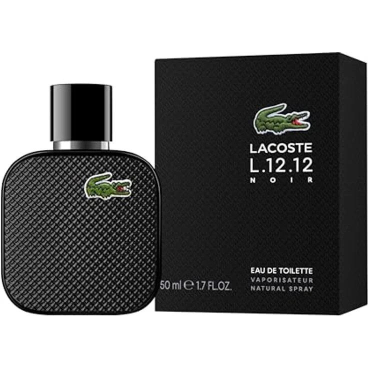 Lacoste L.12.12 Noir EdT, Eau de Toilette 50ml, Herrenduft – Bild 2