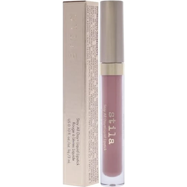Stila Stay All Day Liquid Lippenstift, Caramello, 2,95 ml - langanhaltende, leicht anwendbare Lippenfarbe – Bild 4