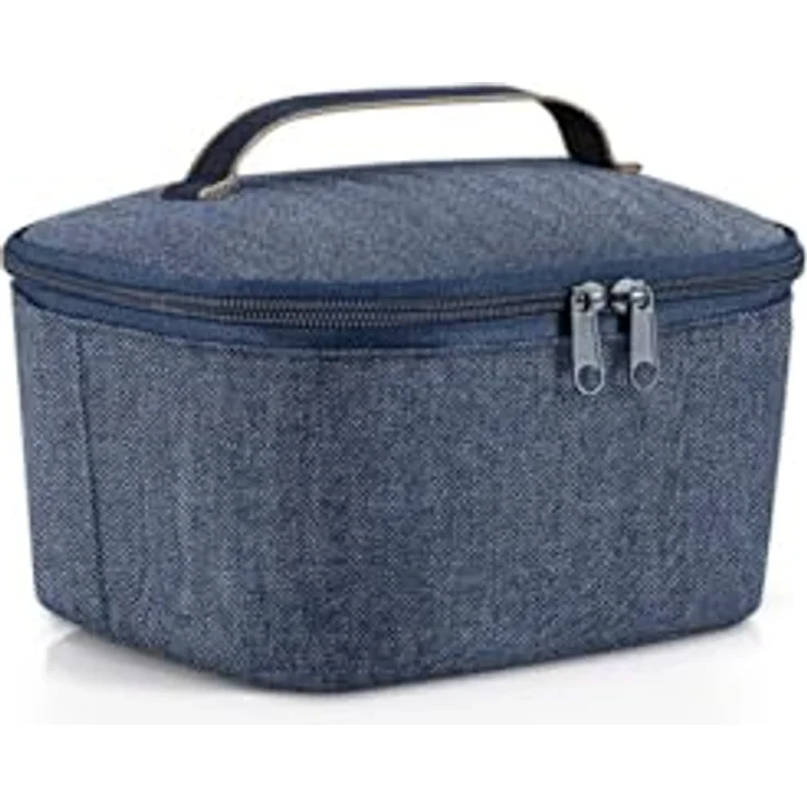 Reisenthel Pocket Kühltasche, praktische Kosmetiktasche in Blau, 22,5 cm Mit Tragegriff und Reißverschluss – Bild 1