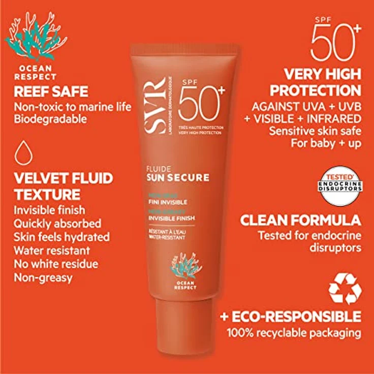 SVR Creme Sun Secure Fluide Non Gras 50 ml – Bild 6